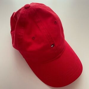 Tommy Hilfiger red baseball cap